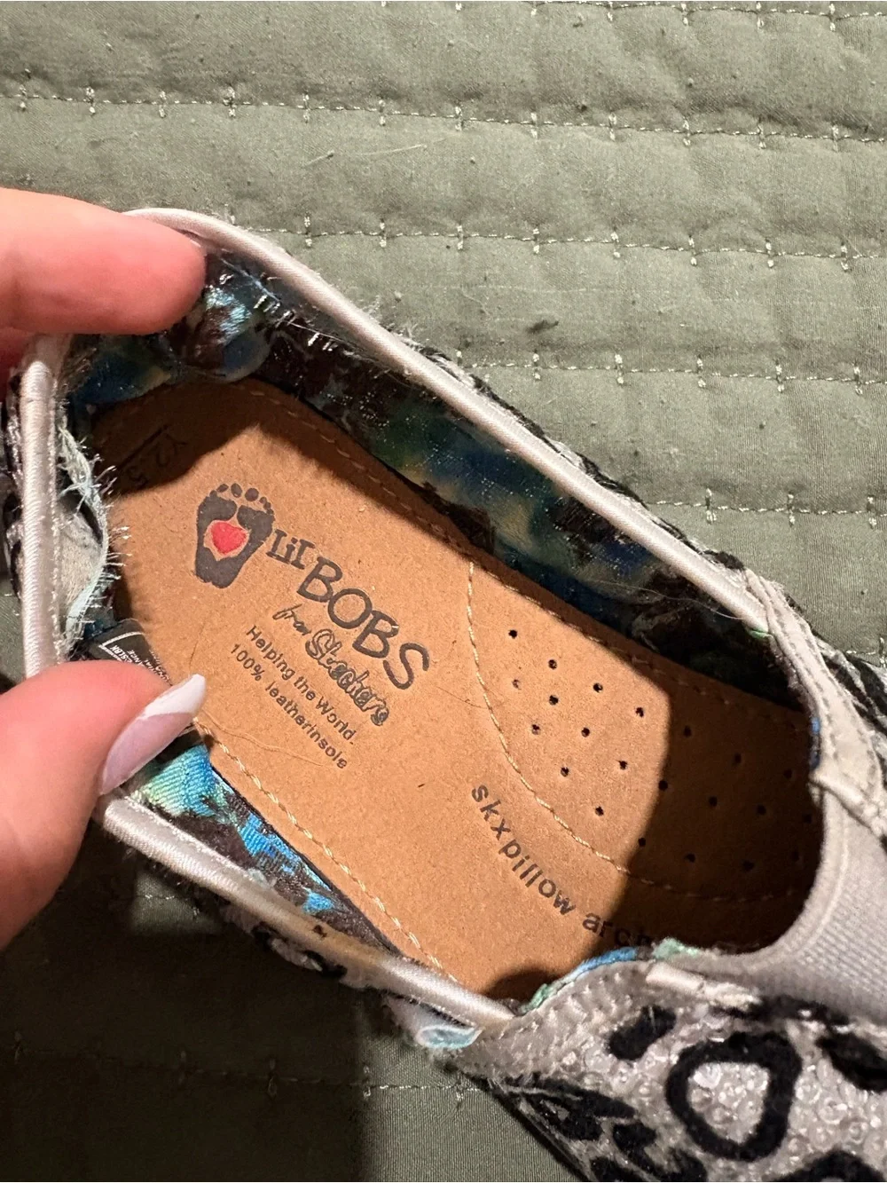 BOBS from Skechers sparkling leopard